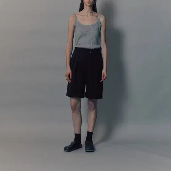 [BUNJANG] Nothing Written Lessi Cotton Sleeveless Grey S / 새상품 낫띵리튼 lessi 코튼 슬리브리스