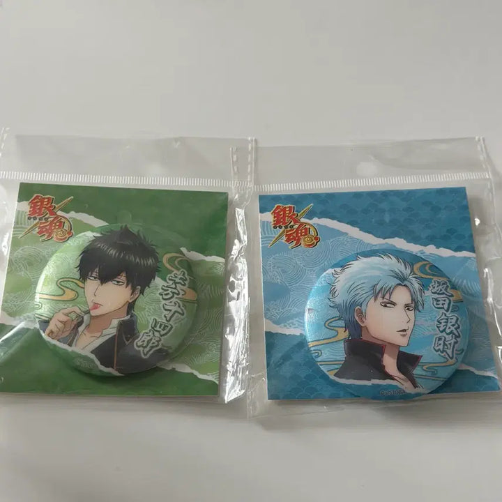 [BUNJANG] Gintama Gintoki Hijikata Soul Change Can Badge Bundle Set / 은혼 긴 긴토키 히지카타 영혼 체인지 캔뱃지 일괄