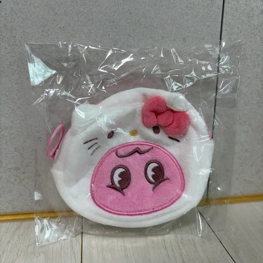 [BUNJANG] SHINee Key x Bokshil x Hello Kitty Collaboration Pouch / 샤이니키 복실이 헬로키티 팝업굿즈 파우치 미사용