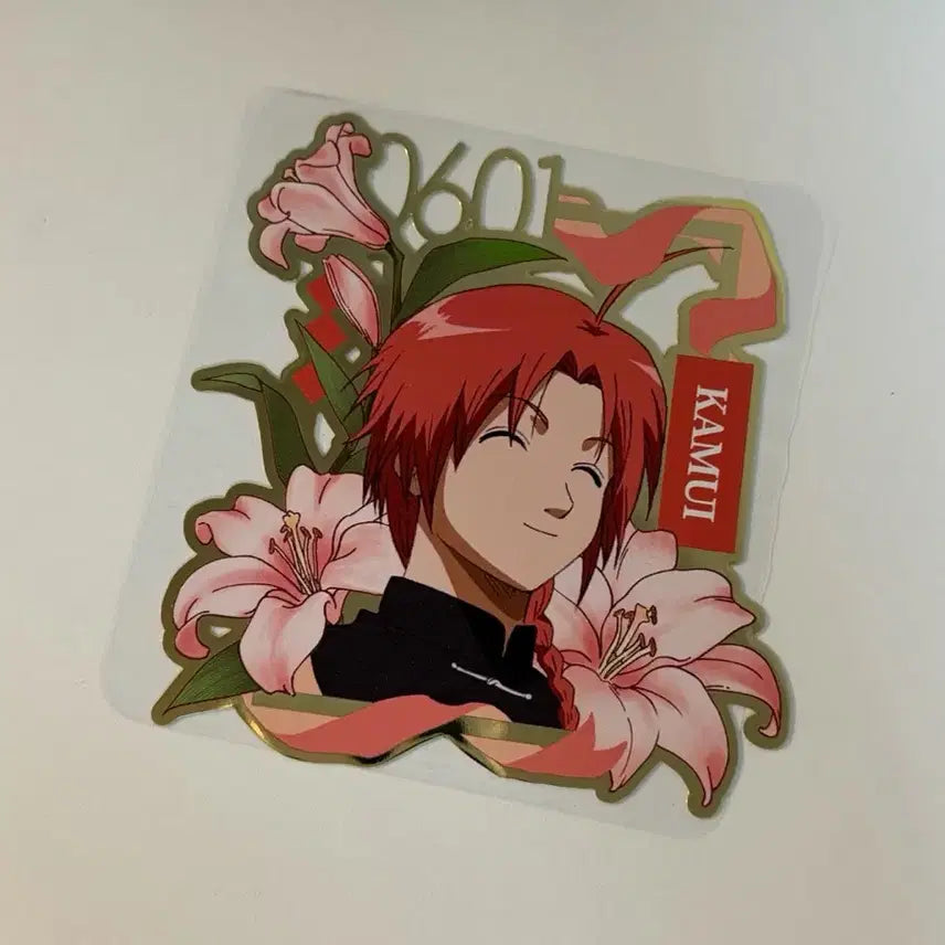 [BUNJANG] Gintama Kamui Gold Foil Acrylic Stand / 은혼 카무이 금박 아크릴