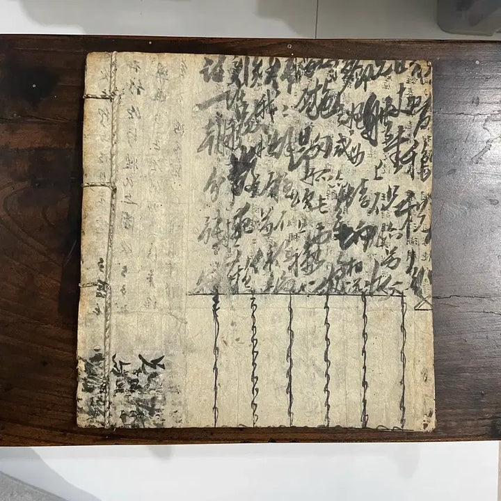 [BUNJANG] Joseon Dynasty Manuscript Copy of Ancient Book / 고서 / 조선시대 필사본 (청단) 한점팝니다.