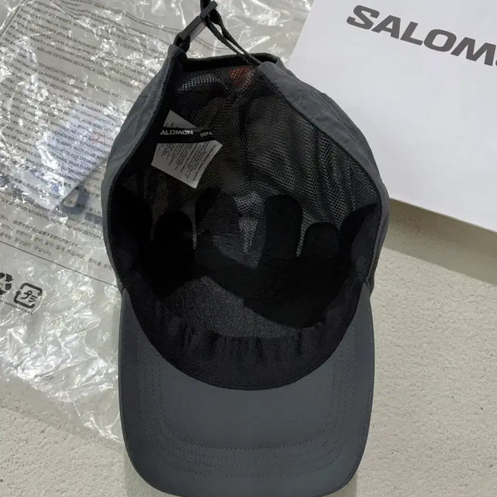[BUNJANG] Salomon Link Camp Cap Charcoal New / 살로몬 링크 캠프 캡 차콜 택제거 새상품