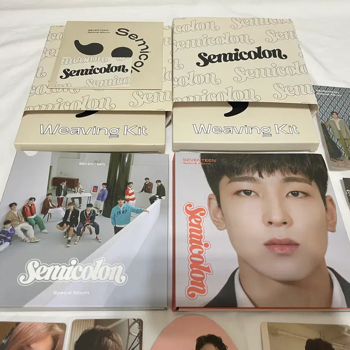 [BUNJANG] SEVENTEEN Wonwoo SEMICOLON Album and Components (Wonwoo Focus) / 세븐틴 원우 세미콜론 앨범 및 구성품(원우 위주) + 덤 사진추가