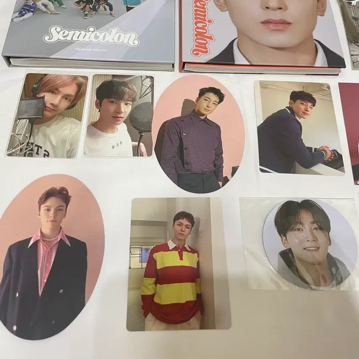 [BUNJANG] SEVENTEEN Wonwoo SEMICOLON Album and Components (Wonwoo Focus) / 세븐틴 원우 세미콜론 앨범 및 구성품(원우 위주) + 덤 사진추가
