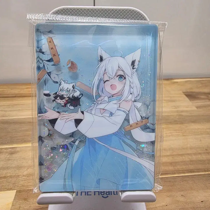 [BUNJANG] Hololive Fubuki Acrylic Glitter Stand / 홀로라이브 후부키 아크릴 글리터 스탠드