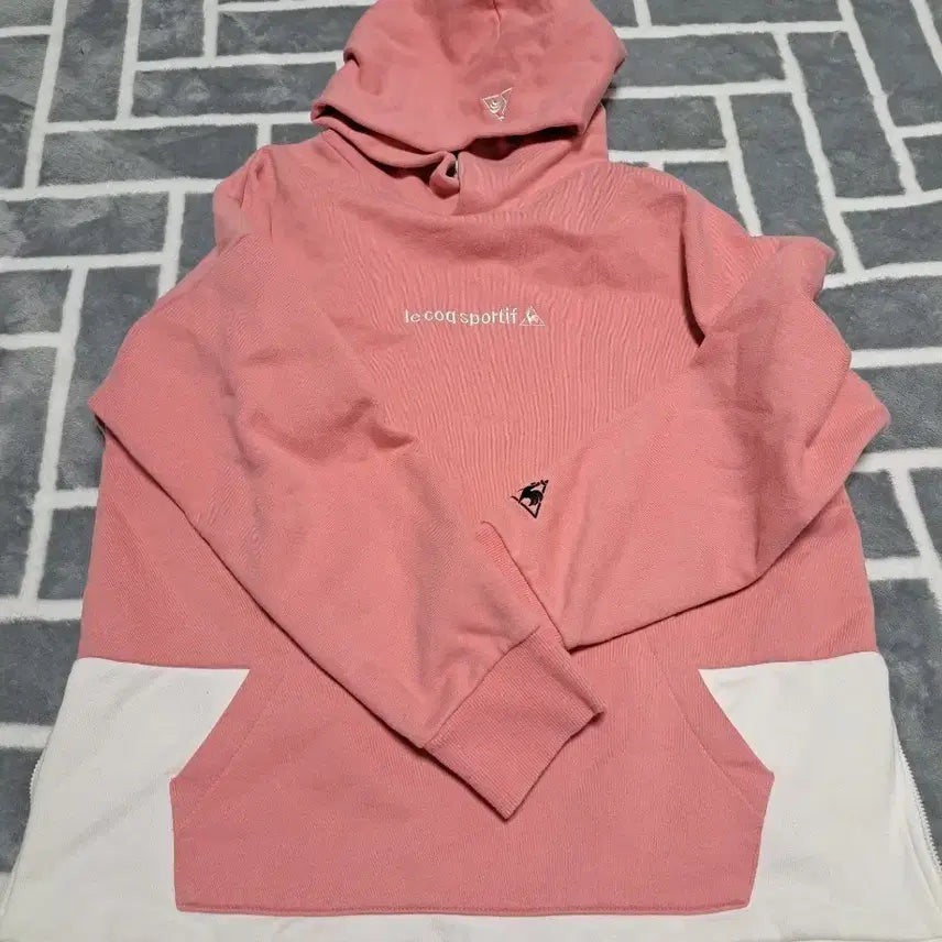 [BUNJANG] Le Coq Sportif Brushed Hoodie / 르꼬끄기모후드