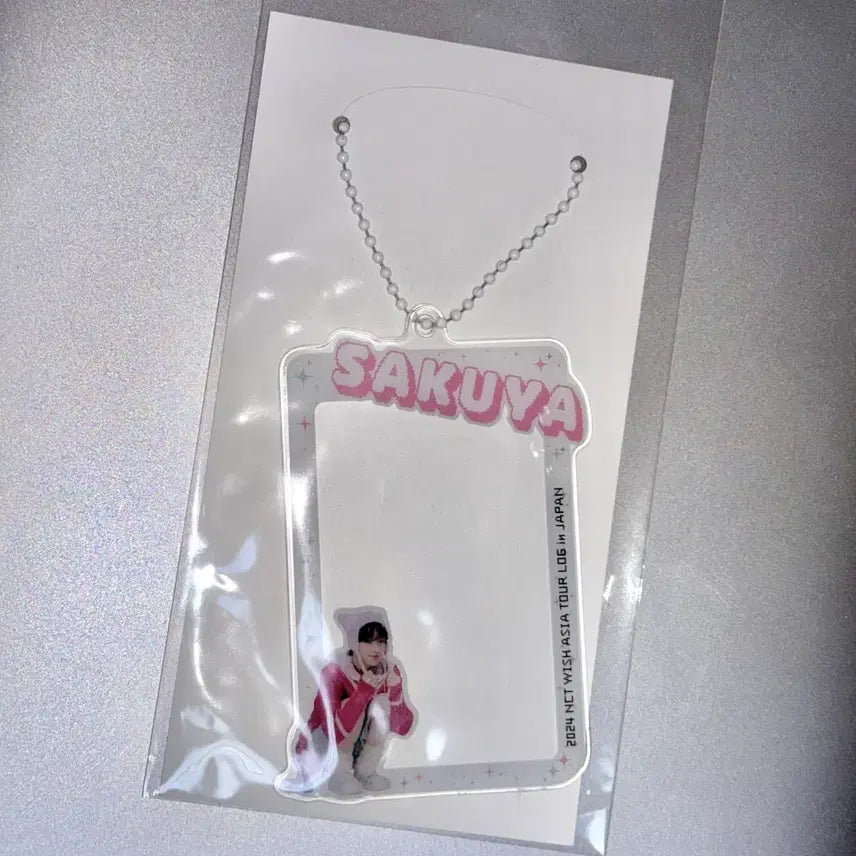 [BUNJANG] NCT WISH Sakuya Japan Tour Random Toy Photocard Holder / 엔시티위시 사쿠야 로그인 일투 랜덤토이 포카홀더 일본투어 재팬 콘서트