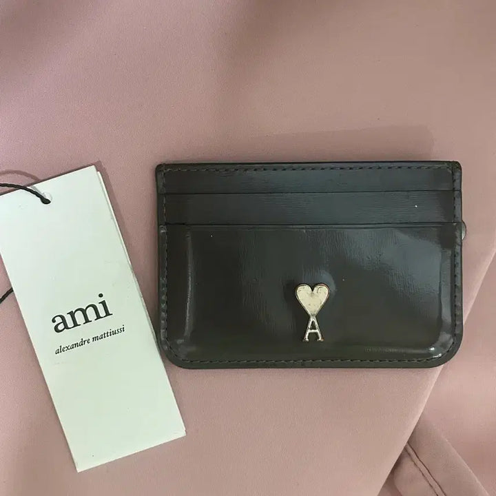 [BUNJANG] AMI Paris Card Holder Wallet / 아미 카드지갑 그레이 AMI 여성 지갑 남성 지갑
