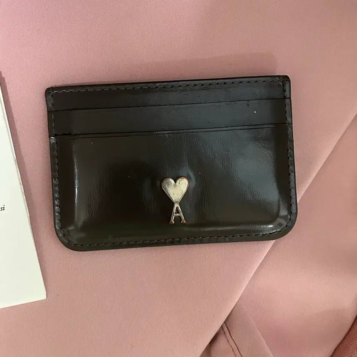 [BUNJANG] AMI Paris Card Holder Wallet / 아미 카드지갑 그레이 AMI 여성 지갑 남성 지갑