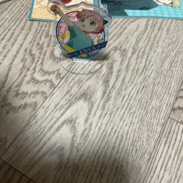 [BUNJANG] Spy x Family Anya Acrylic Standee &amp; Sticker Set / 스파이패밀리 아냐 굿즈