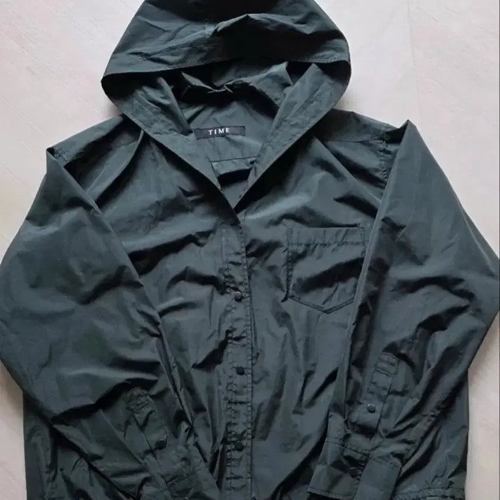 [BUNJANG] TIME Hooded Short Field Jacket / TIME 타임 후드 숏 야상 점퍼