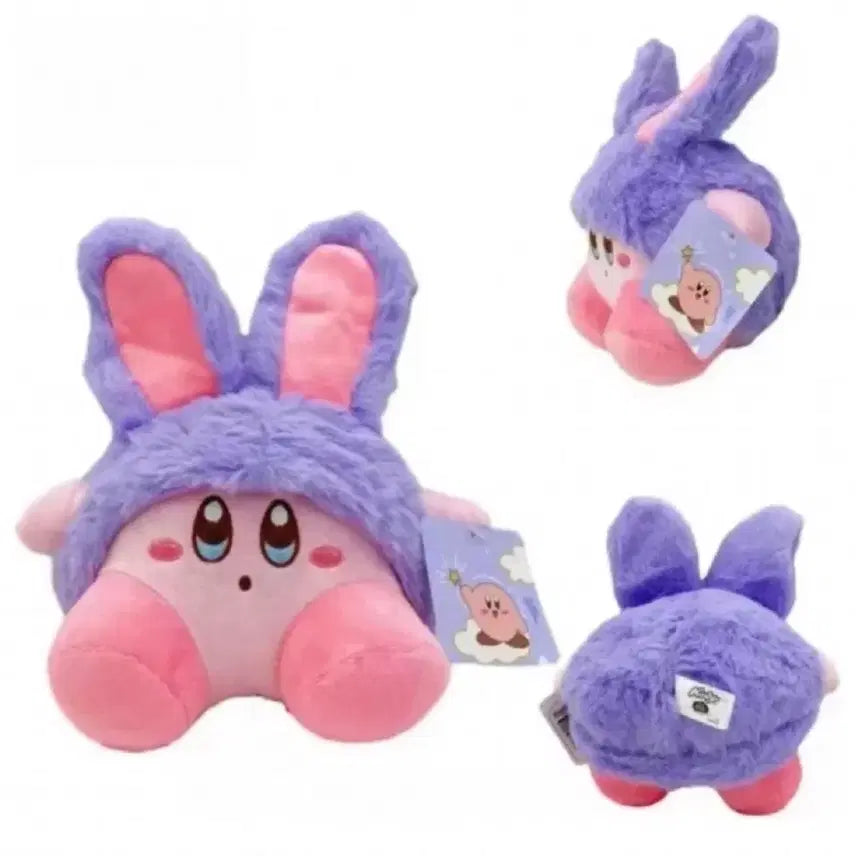 [BUNJANG] Kirby Bunny Hoodie Plush / 별의 커비 토끼 후드 인형