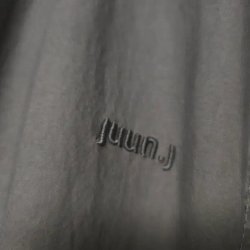 [BUNJANG] Juun.J String Shirt Charcoal Size 44 (Fits 100-105) / 준지 스트링 셔츠 챠콜 44(100-105사이즈)