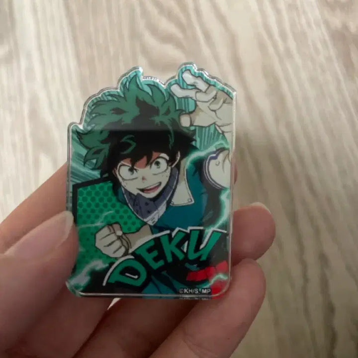 [BUNJANG] My Hero Academia Deku Acrylic Clip / 나의 히어로 아카데미 데쿠 아크릴 집게