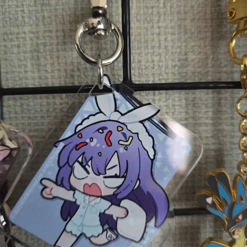 [BUNJANG] Blue Archive Mari Yuuka Acrylic Keyring / 블루 아카이브 마리 유우카 아크릴 키링