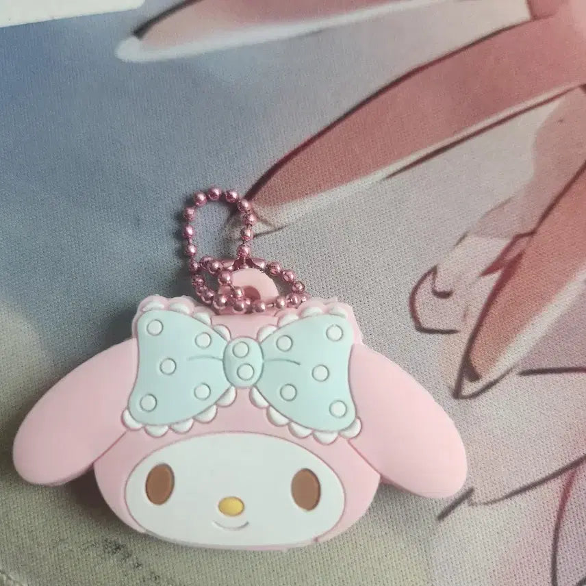 [BUNJANG] Sanrio My Melody Silicone Keychain / 산리오 마이멜로디 실리콘 키체인(키링) 팝니다.