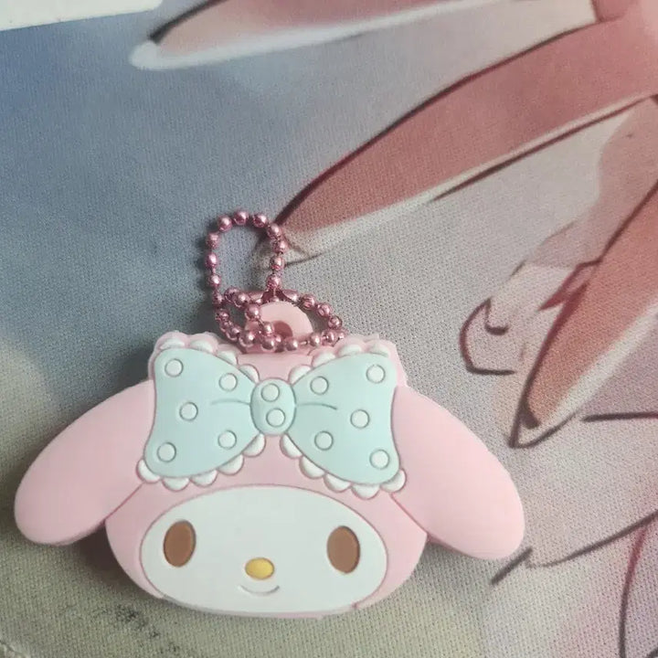 [BUNJANG] Sanrio My Melody Silicone Keychain / 산리오 마이멜로디 실리콘 키체인(키링) 팝니다.