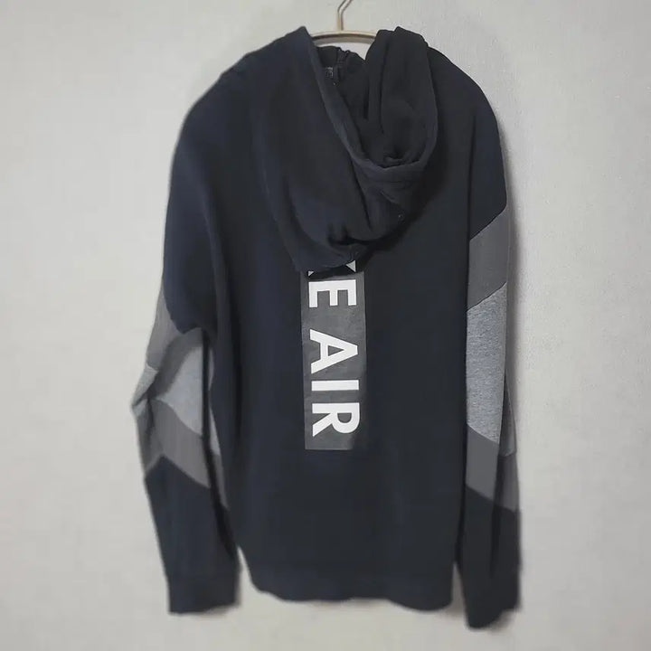 [BUNJANG] Nike Air Full Zip Fleece Hoodie Black / 나이키 에어 풀집 플리스 후드 블랙
