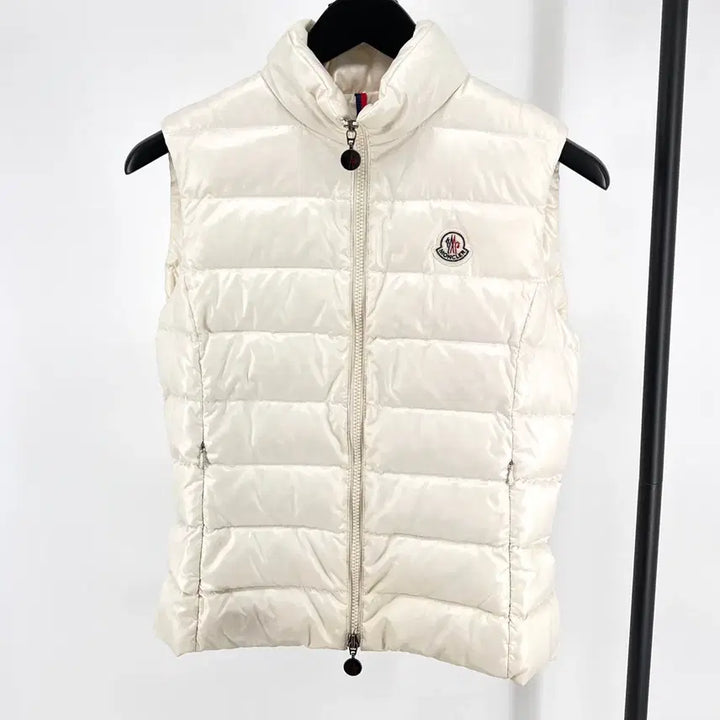 [BUNJANG] Moncler Ghany Vest Down Padded Ivory Size 0 / [0사이즈] 몽클레어 GHANY 조끼 패딩 베스트 아이보리