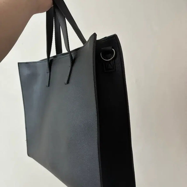 [BUNJANG] Black Tote Bag / 토트백 가방