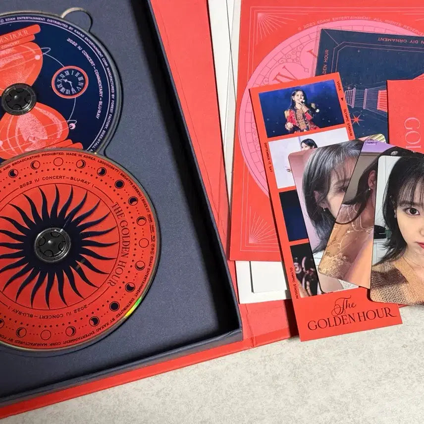 [BUNJANG] IU The Golden Hour Blu-ray DVD Bundle Set / IU 아이유 The Golden Hour 블루레이 DVD 일괄