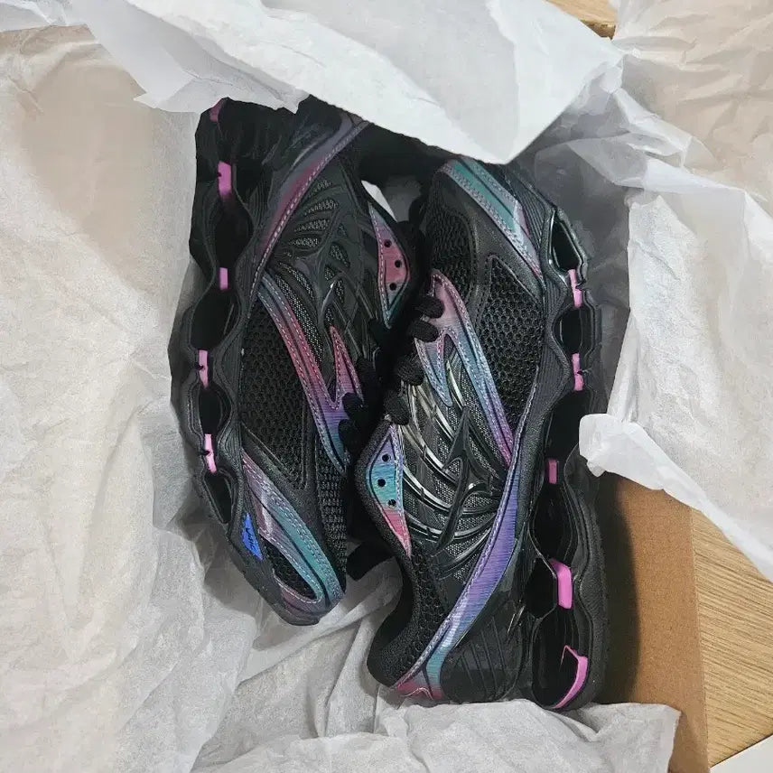 [BUNJANG] Mizuno Wave Prophecy LS Indigo Black Shoes / 미즈노 Wave prophecy LS 인디고 블랙 260사이즈