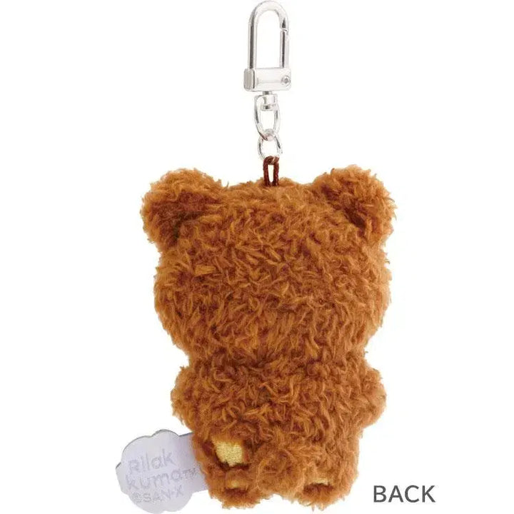 [BUNJANG] San-X Rilakkuma Mini Plush Keychain Holder / 산엑스 리락쿠마 부라사게 미니사이즈 봉제인형 키링 키홀더