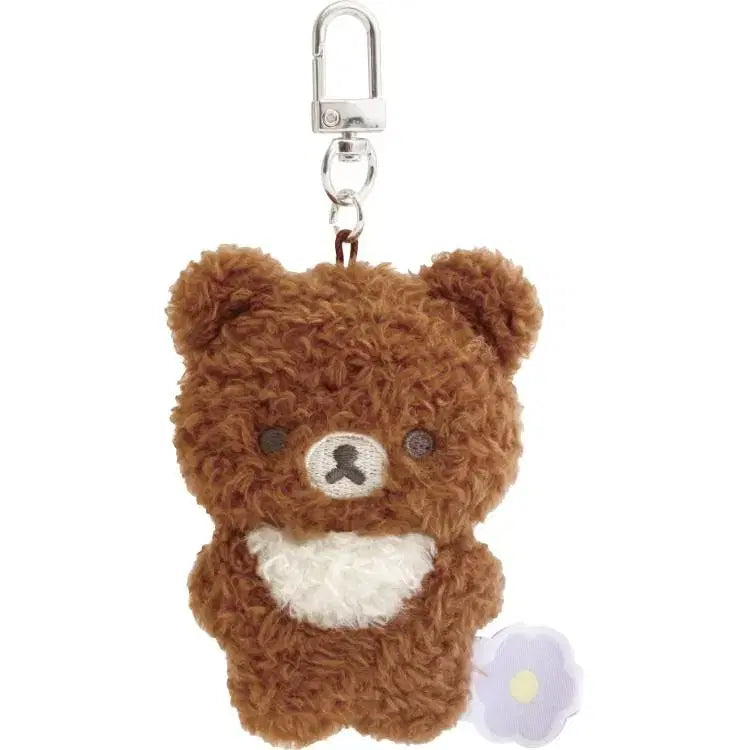 [BUNJANG] San-X Rilakkuma Mini Plush Keychain Holder / 산엑스 리락쿠마 부라사게 미니사이즈 봉제인형 키링 키홀더