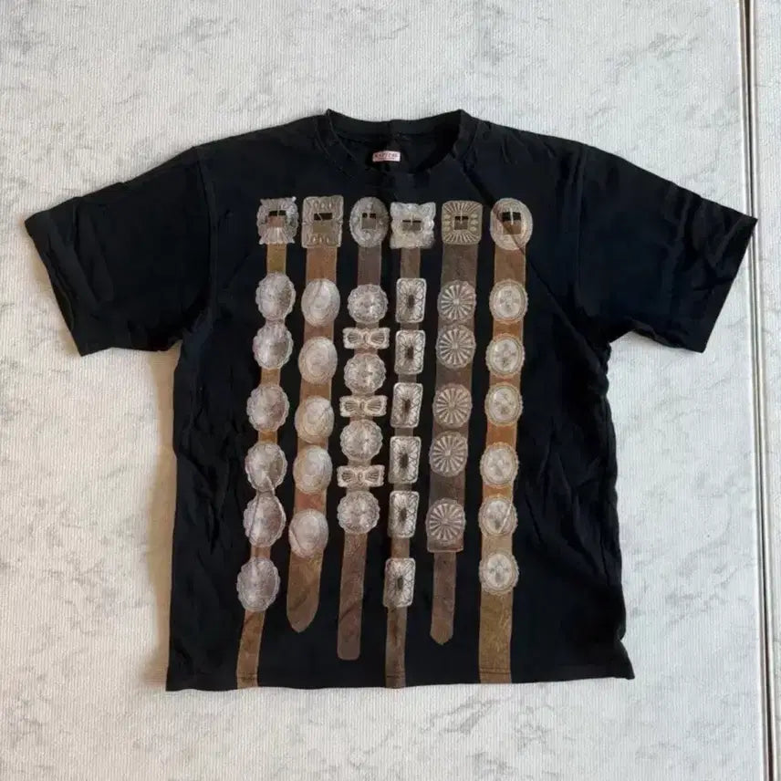 [BUNJANG] Capital Concho Short Sleeve T-Shirt M / 캐피탈 콘초 반팔 m