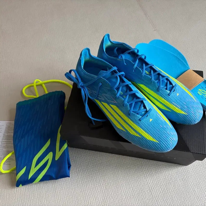 [BUNJANG] Adidas F50 Elite AG 260mm Laces - Ice Cold Precision Version / (새상품) 최상급 F50 엘리트 AG 260