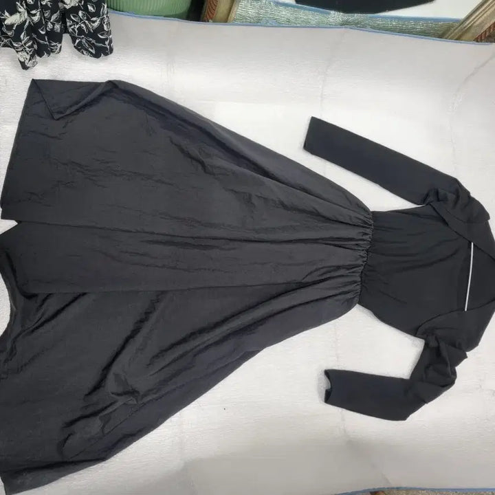 [BUNJANG] Black Long Dress / 검정 롱 원피스