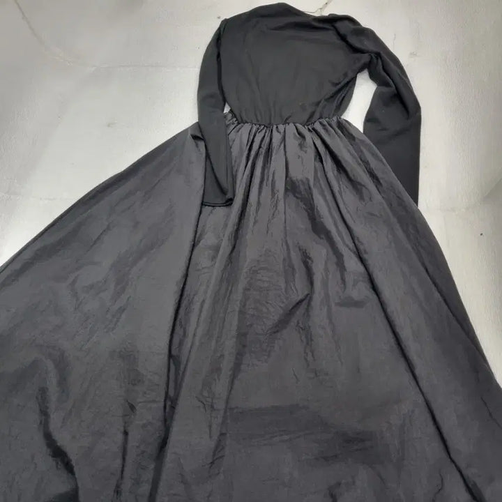[BUNJANG] Black Long Dress / 검정 롱 원피스