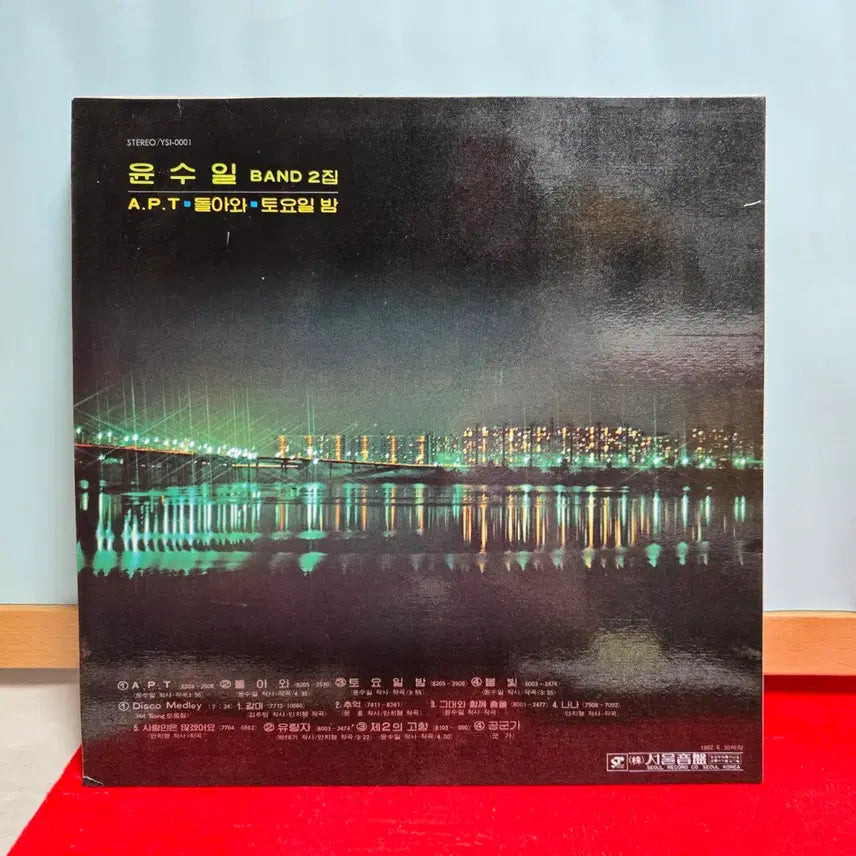 [BUNJANG] Yoon Soo Il Band 2nd Album LP / 윤수일 BAND 2집 LP 음반  5026