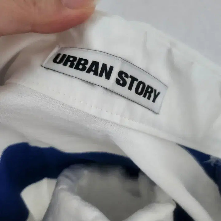 [BUNJANG] URBAN Striped Cotton T-Shirt / URBAN단가라 면티셔츠 새상품