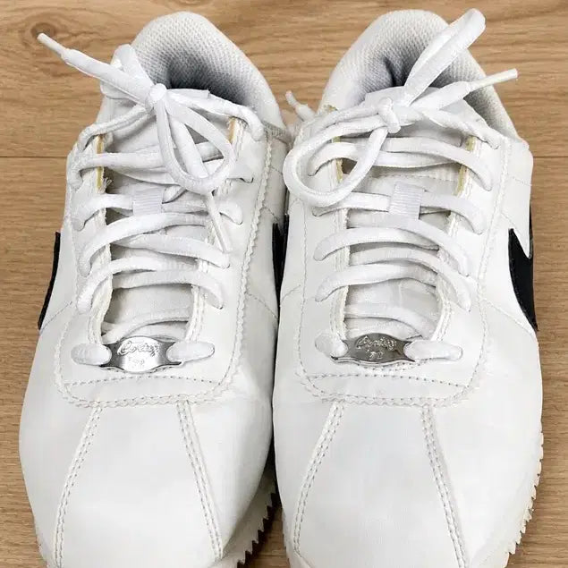 [BUNJANG] Nike Cortez White Sneakers (230mm) / (상태최상)나이키 코르테즈 화이트 230 실착 적음