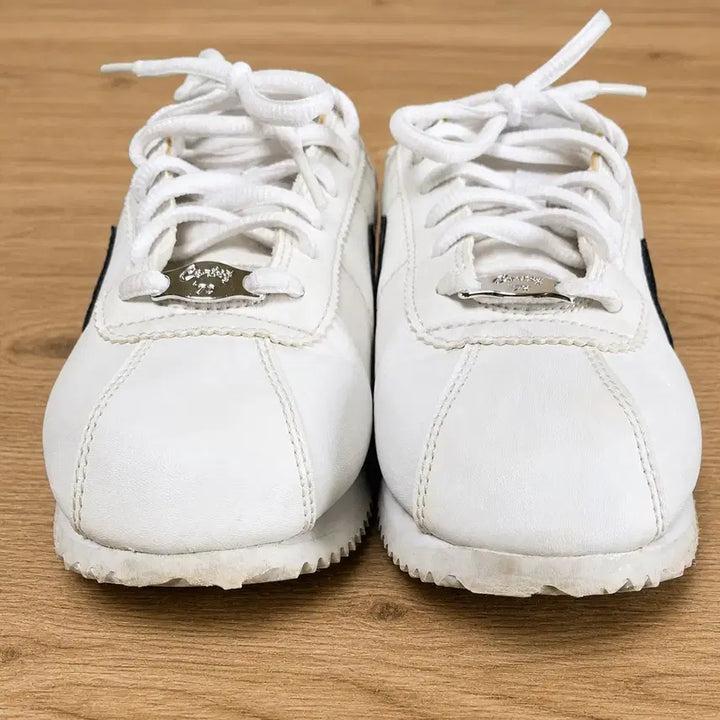 [BUNJANG] Nike Cortez White Sneakers (230mm) / (상태최상)나이키 코르테즈 화이트 230 실착 적음