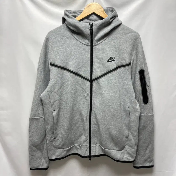 [BUNJANG] Nike Tech Fleece Windrunner Full Zip Hoodie Grey XL / [정품/XL] 나이키 신형 테크팩 윈드러너 풀집 그레이 후드집업