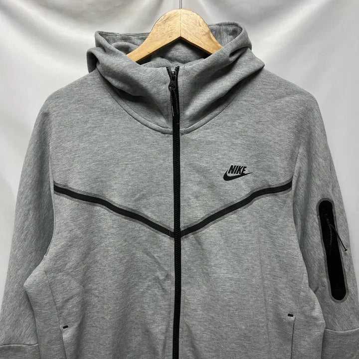 [BUNJANG] Nike Tech Fleece Windrunner Full Zip Hoodie Grey XL / [정품/XL] 나이키 신형 테크팩 윈드러너 풀집 그레이 후드집업