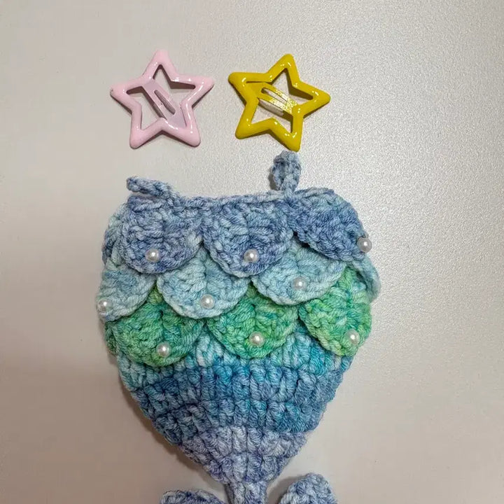 [BUNJANG] Pop Mart Crybaby Holiday Handmade Mermaid Outfit / 팝마트 크라이베이비 휴가 핸드메이드 인어공주옷