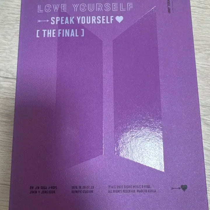 [BUNJANG] BTS Speak Yourself The Final Tour DVD / Bts world tour speak yourself the final