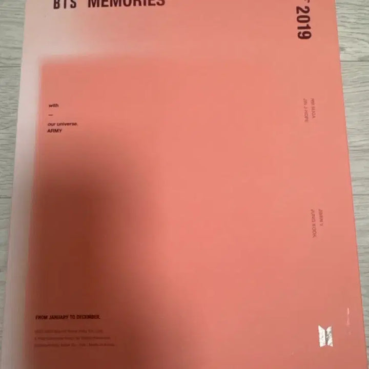 [BUNJANG] BTS Memories 2019 DVD / 방탄소년단 메모리즈 2019 DVD