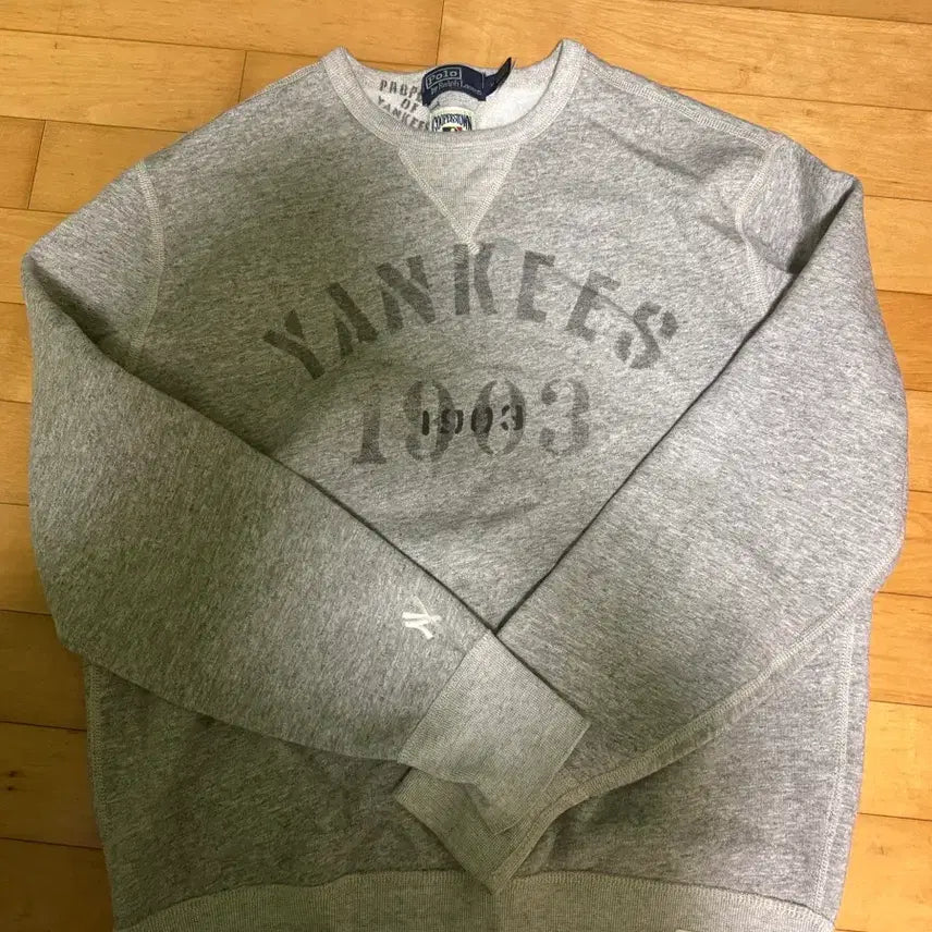 [BUNJANG] Polo Ralph Lauren New York Yankees Collaboration Sweatshirt / 폴로 랄프로렌 뉴욕 양키스 콜라보 맨투맨