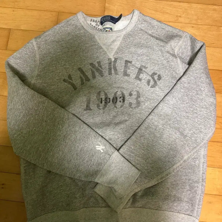 [BUNJANG] Polo Ralph Lauren New York Yankees Collaboration Sweatshirt / 폴로 랄프로렌 뉴욕 양키스 콜라보 맨투맨