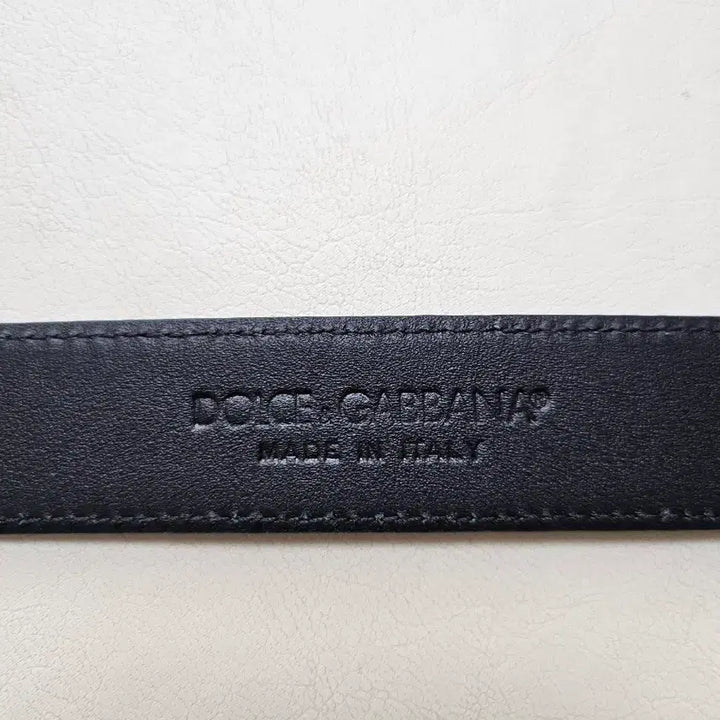 [BUNJANG] Dolce &amp; Gabbana Blue Leather Belt / 돌체앤가바나 블루 레더 벨트