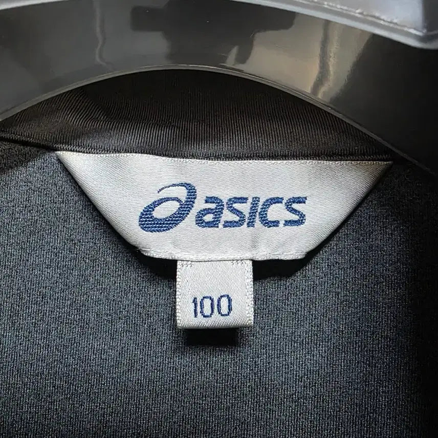 [BUNJANG] ASICS Grey/Red Zip-Up Jacket L / 아식스 그레이/레드 집업 자켓L