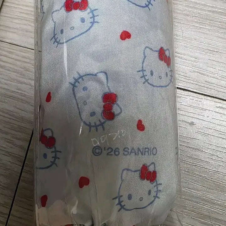 [BUNJANG] Sanrio Hello Kitty Folding Umbrella / 산리오 헬로키티 우양산 (비닐미개봉)
