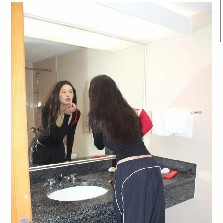 [BUNJANG] Attends For Cutiness Retrofit Nylon Pants / 어텐즈포큐트니스 attends 레트로핏 나일론 팬츠
