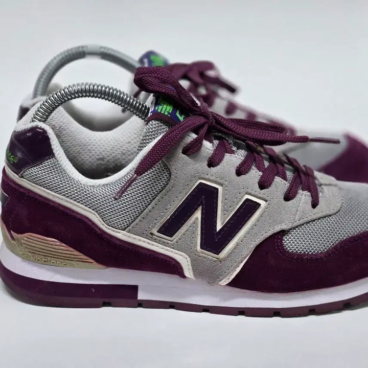[BUNJANG] New Balance 595 Purple Suede Sneakers (Size 250mm) / [파격가/색감최고] 뉴발란스 595 정품 -(하자 고지) 250mm