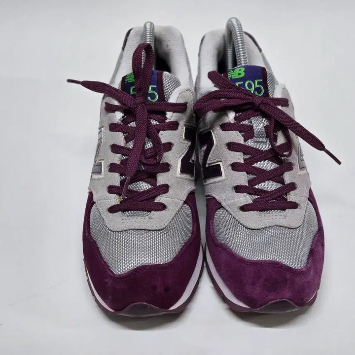 [BUNJANG] New Balance 595 Purple Suede Sneakers (Size 250mm) / [파격가/색감최고] 뉴발란스 595 정품 -(하자 고지) 250mm