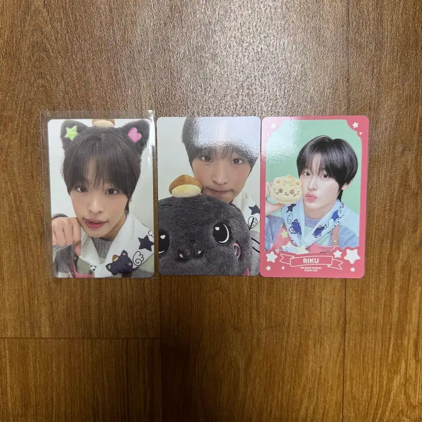 [BUNJANG] NCT WISH Bakery Pop-up Ricku Photocard Set / 엔시티 위시 베이커리 팝업 트레카 7만원 포카 리쿠 세트